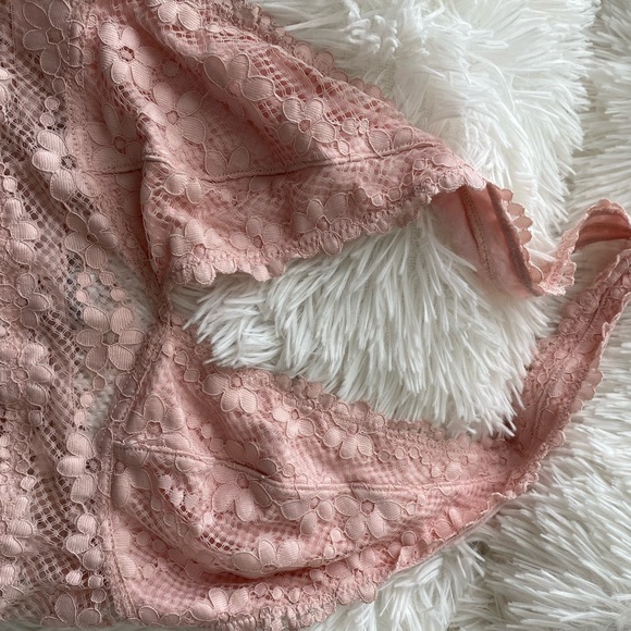 Pink bralette set - Picture 3 of 4